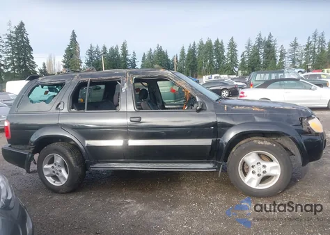 2001 Infiniti Qx4 Luxury z USA, uszkodzony, nr VIN JNRDR09Y21W211344